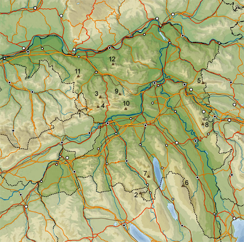 Berge im Kanton Aargau (c) Wikipedia:Tschubby